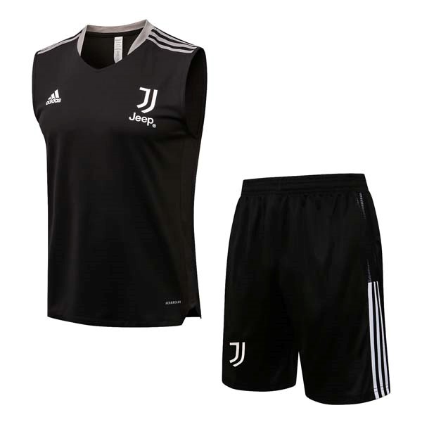 Trikot Juventus Ärmellos 2022 Schwarz